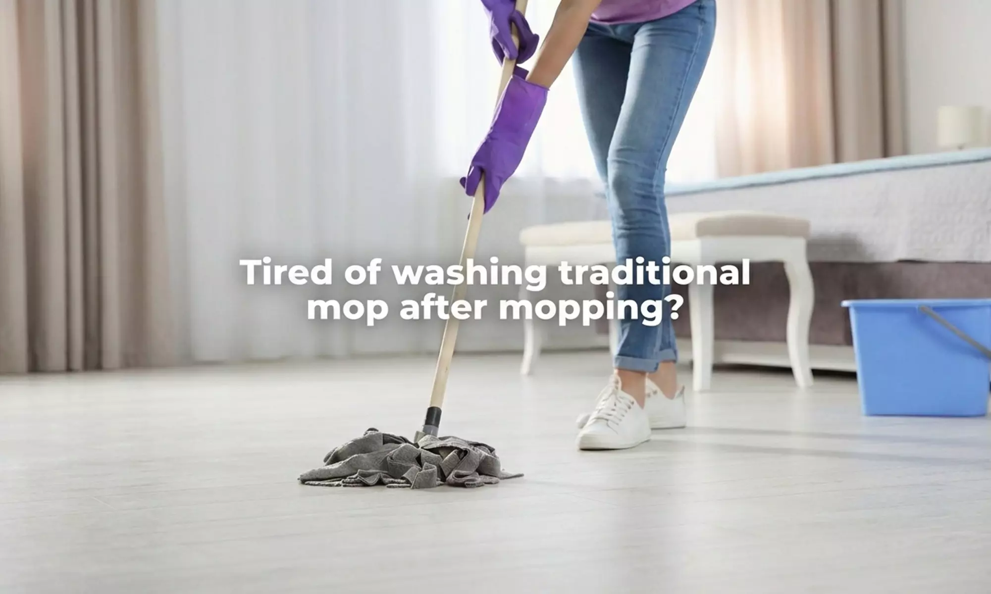 Cleanflo Spin Mop and Bucket Set