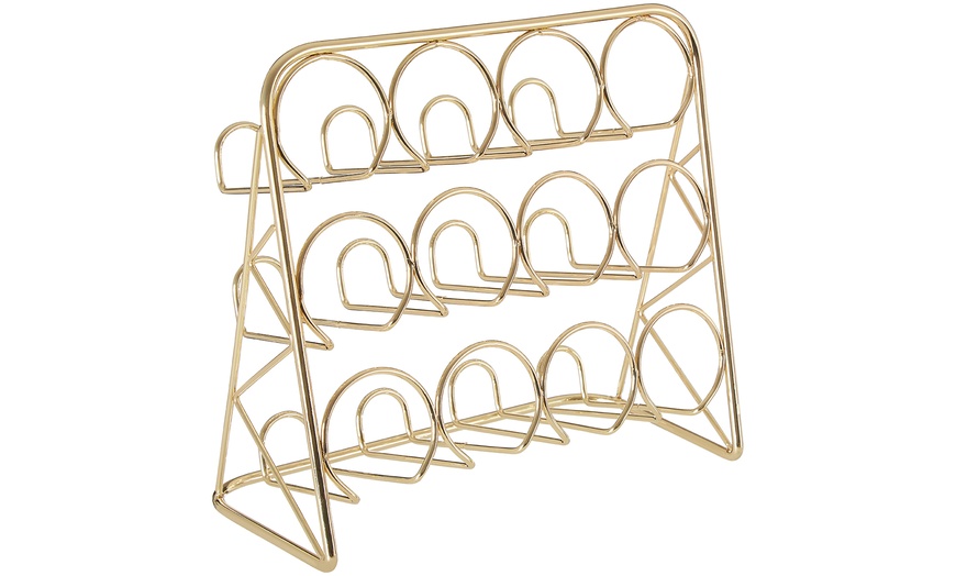 Image 6: Spice Rack with 12 Bottles