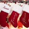 Image 3: Personalized Embroidered Christmas Stockings for Festive Fun!