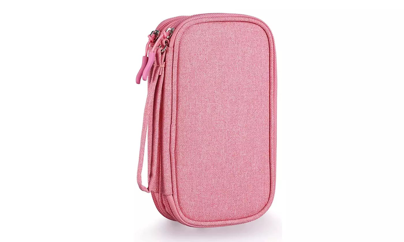 Travel Cable Organizer Bag Pouch Electronic Accessories Carry Case Portable