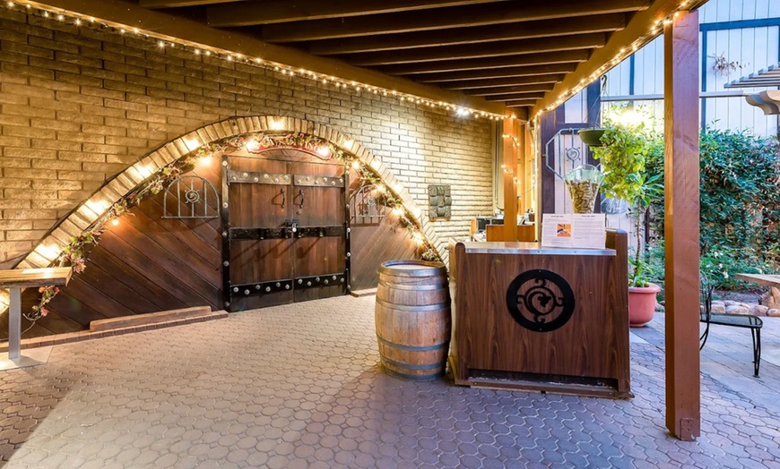 Image 8: Wine Cave Tasting Experience with Scenic Vineyard Views