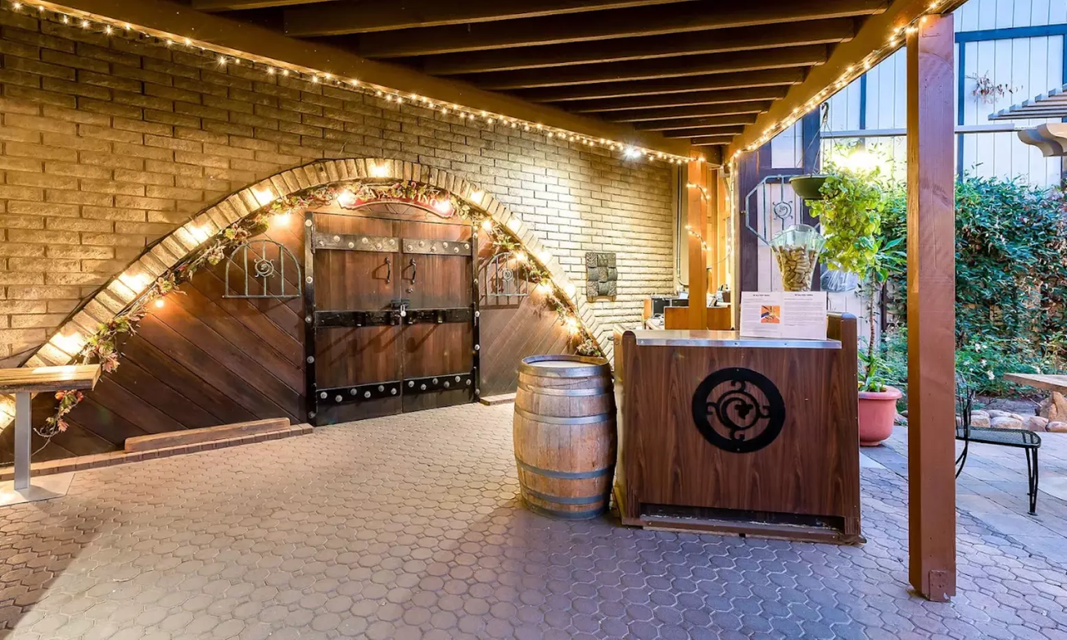 Wine Cave Tasting Experience with Scenic Vineyard Views