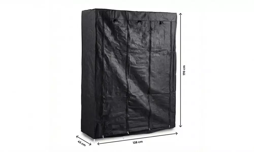 Armoire penderie en tissu "Armando"