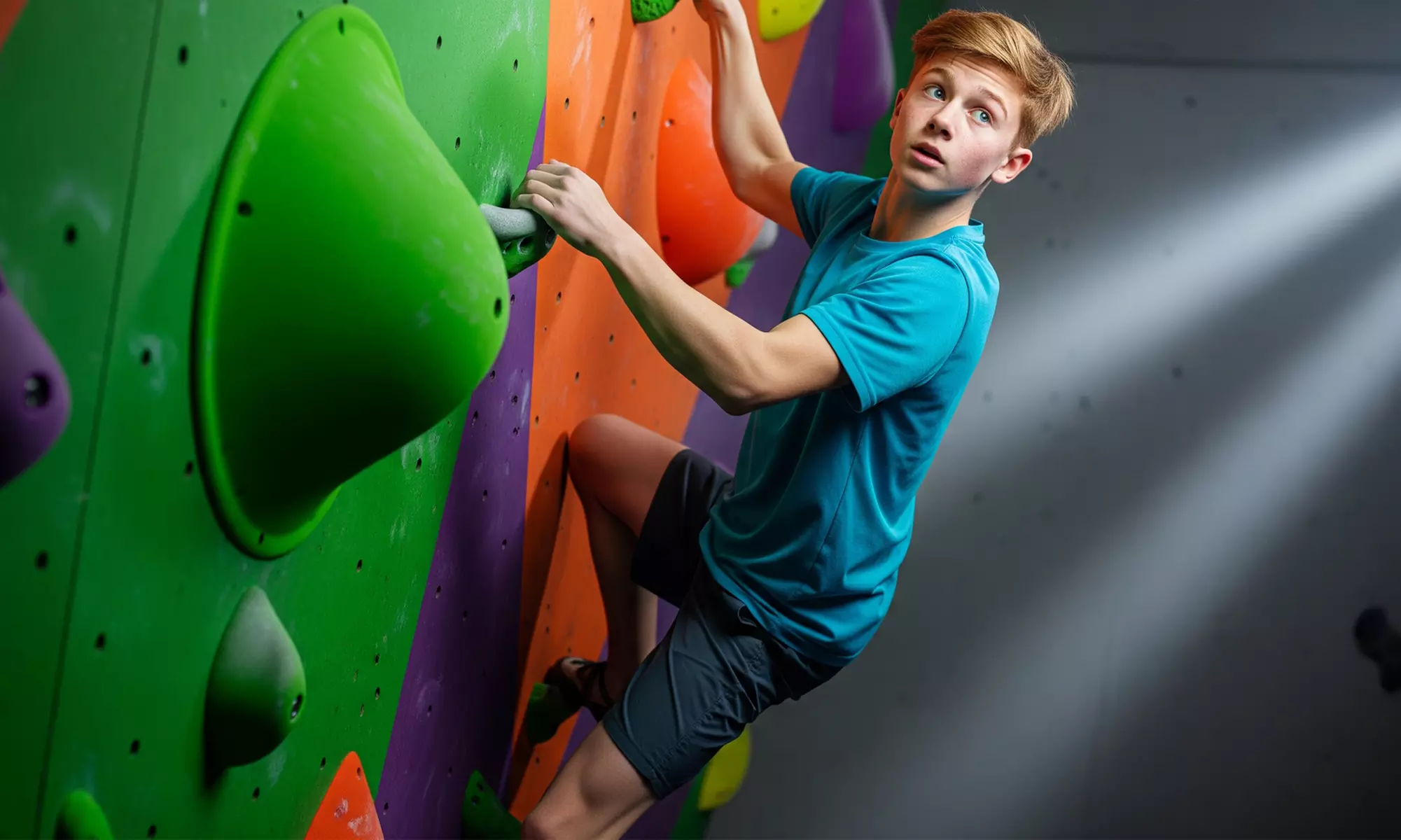 Klettern Schnuppertraining für Erwachsene, Jugendliche und Kinder