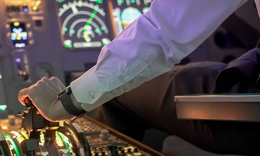 Image 3: Simulador de vuelo en Airbus A320 durante 1 hora para 1 o 2 personas