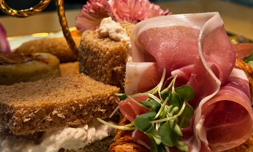 Image 13: Get Afternoon High Tea for 2, 4, or 6 or Sahola Flower & Coffee Bundle