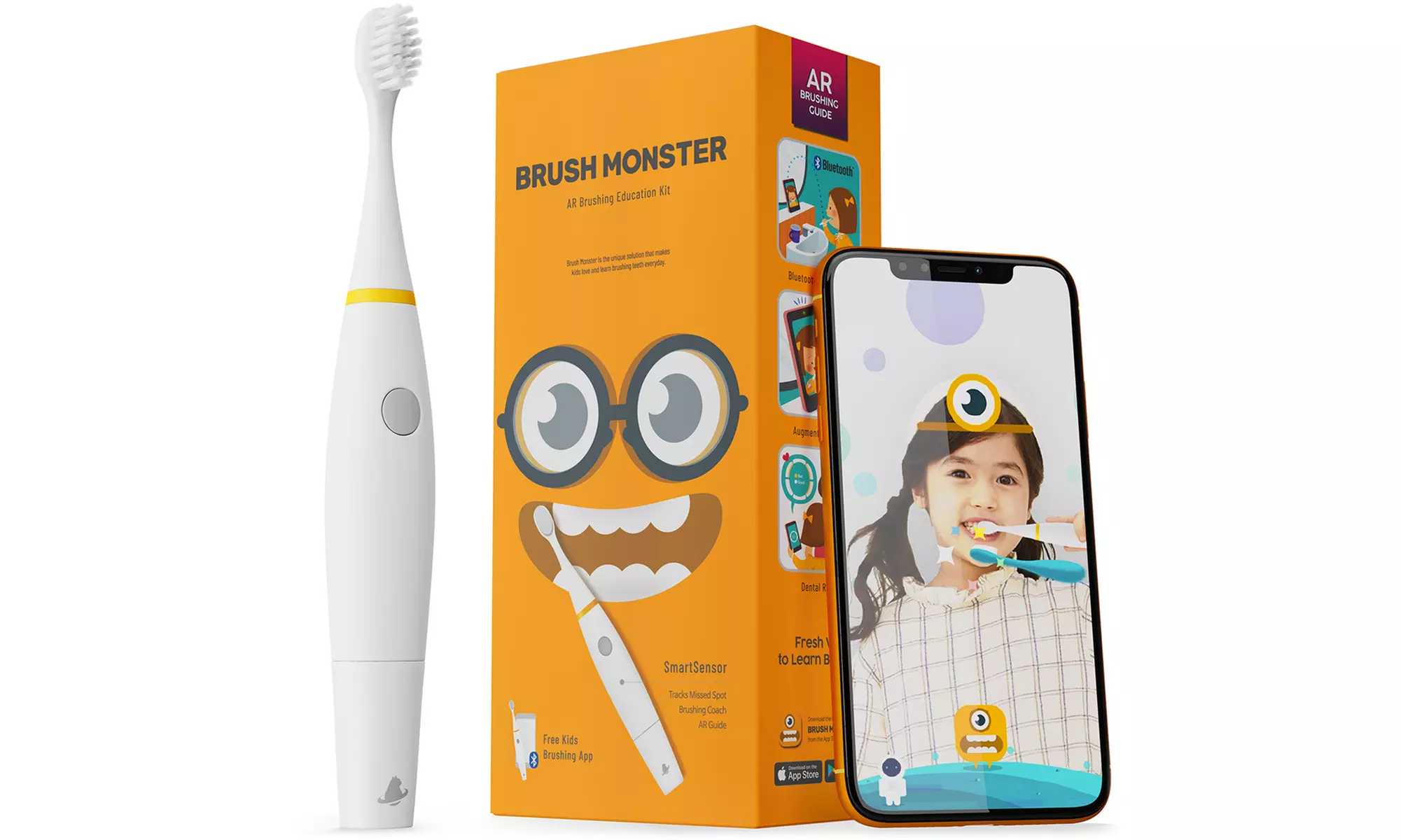 Aquasonic Brush Monsters Smart Toothbrush for Kids - Primary Image
