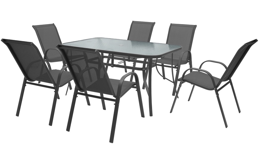 Image 8: Set tavolo e 6 sedie da giardino
