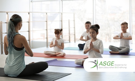 Online-Ausbildung Entspannungstrainer für Kinder inkl. Video-Livestream (einlösbar ab 18 Jahren) - Akademie für Sport, Gesundheit und Ernährung