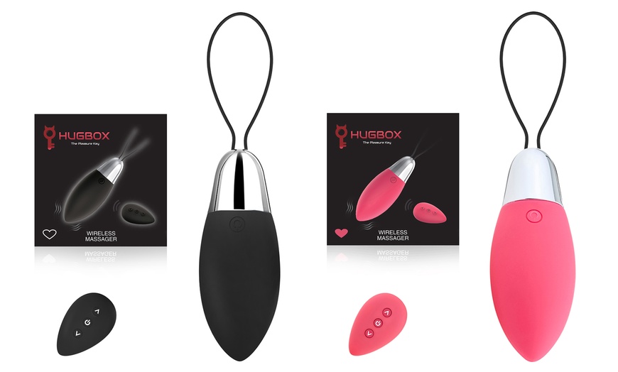 Image 1: Sextoy - Œuf vibrant Hugbox "Ultimate" avec télécommande longue portée