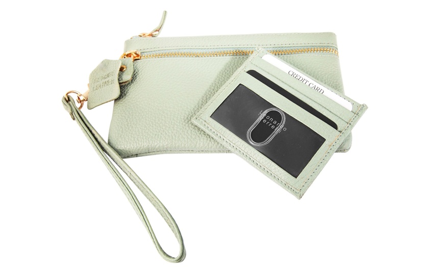 Image 40: Coffret cadeau en cuir Leonardo Verrelli