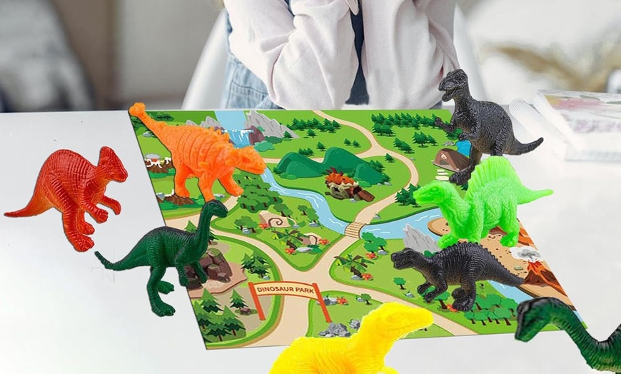 Image 2: Dinosaur Advent Calendar, Festive Decor 