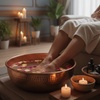 Image 1: Luxury Foot Reflexology & Copper Soak for Relaxation & Wellness
