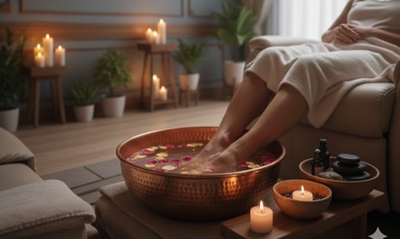 One Mini Feet Reflex Zoning Session PLUS Tailored Fragrant Aromatherapy Blend - WIRRAL THERAPY SERVICES LTD