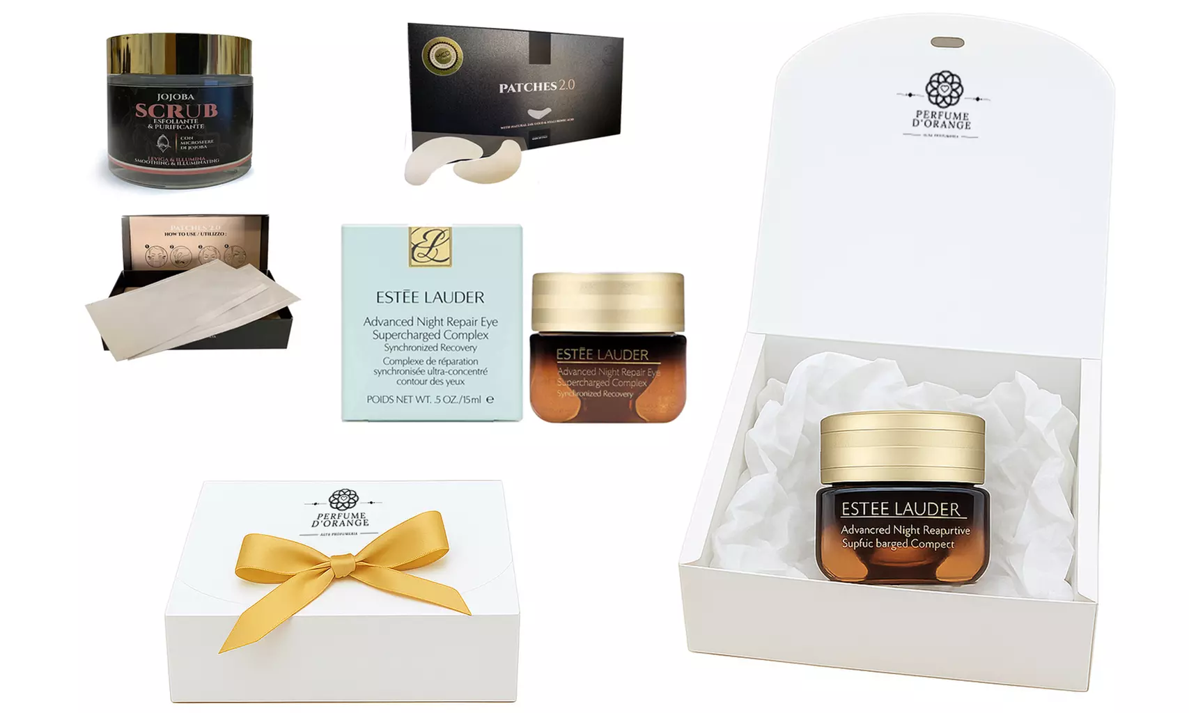 Set Regalo Esclusivo Estee Lauder Advanced Night Repair (Siero Viso e/o Occhi) + Maschera Scrub Purificante e patch occhi MCD