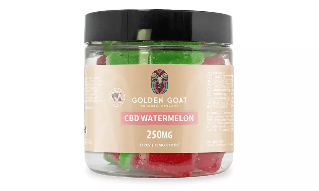 100% Organic CBD-Infused Sweet Watermelon Gummy Candy (250MG - 12000MG)