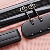 Image 8: 3 Piece ABS Suitcase Set with Combination Lock