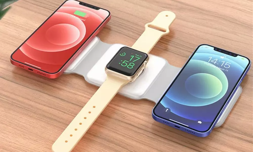 Draadloze oplader voor iPhone, Apple Watch, AirPods