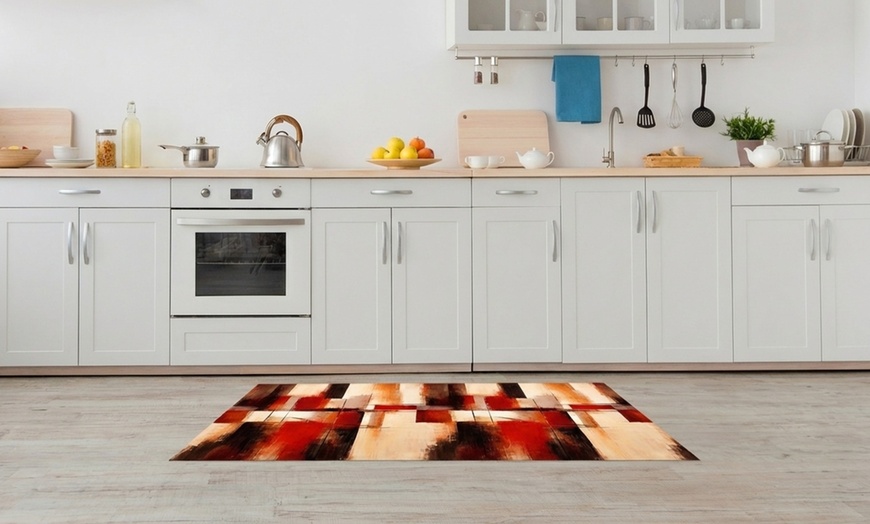 Image 12: Tapis de course coloré, résistant aux taches et antidérapant