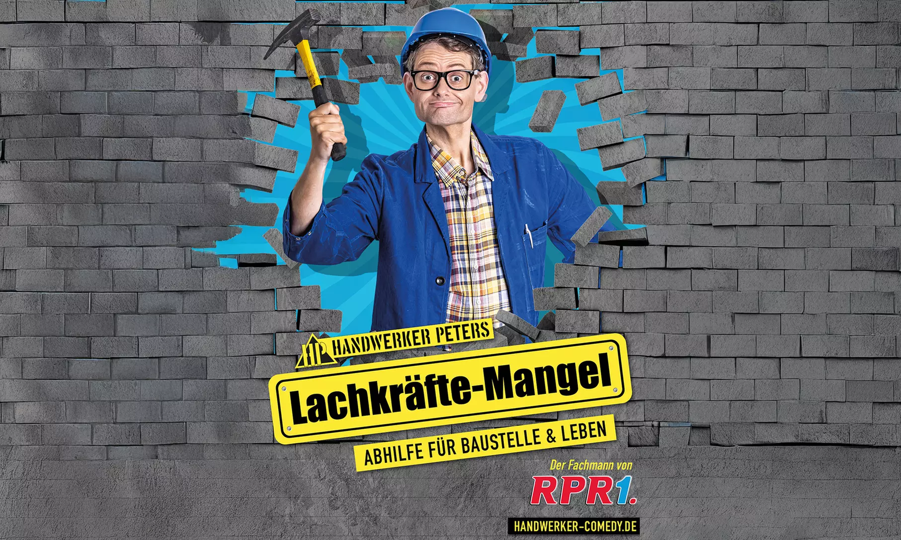 1 Ticket für Handwerker Peters vom 28.09.-18.12.2025 u.a. in Krefeld und Mannheim (40% sparen) - Primary Image