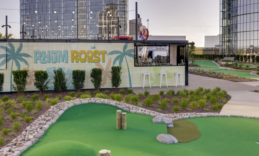 Image 4: Experience 18 Holes of Sky-High Mini Golf with Views of Tysons!