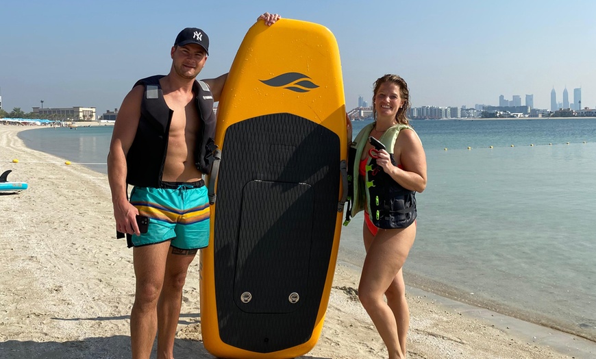 Image 4: Embark on 30-Minute Electric Hydrofoil Sessions for One or Two People 