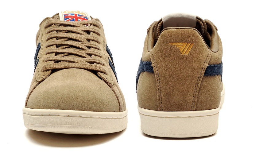 Image 5: Gola Equipe Suede Men’s Trainers