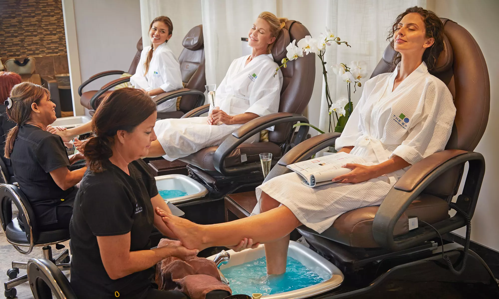 $79 for Mani-Pedi with Glass of Prosecco and Spa-Day Pass at The Spa at PGA National ($150 Value) - Primary Image