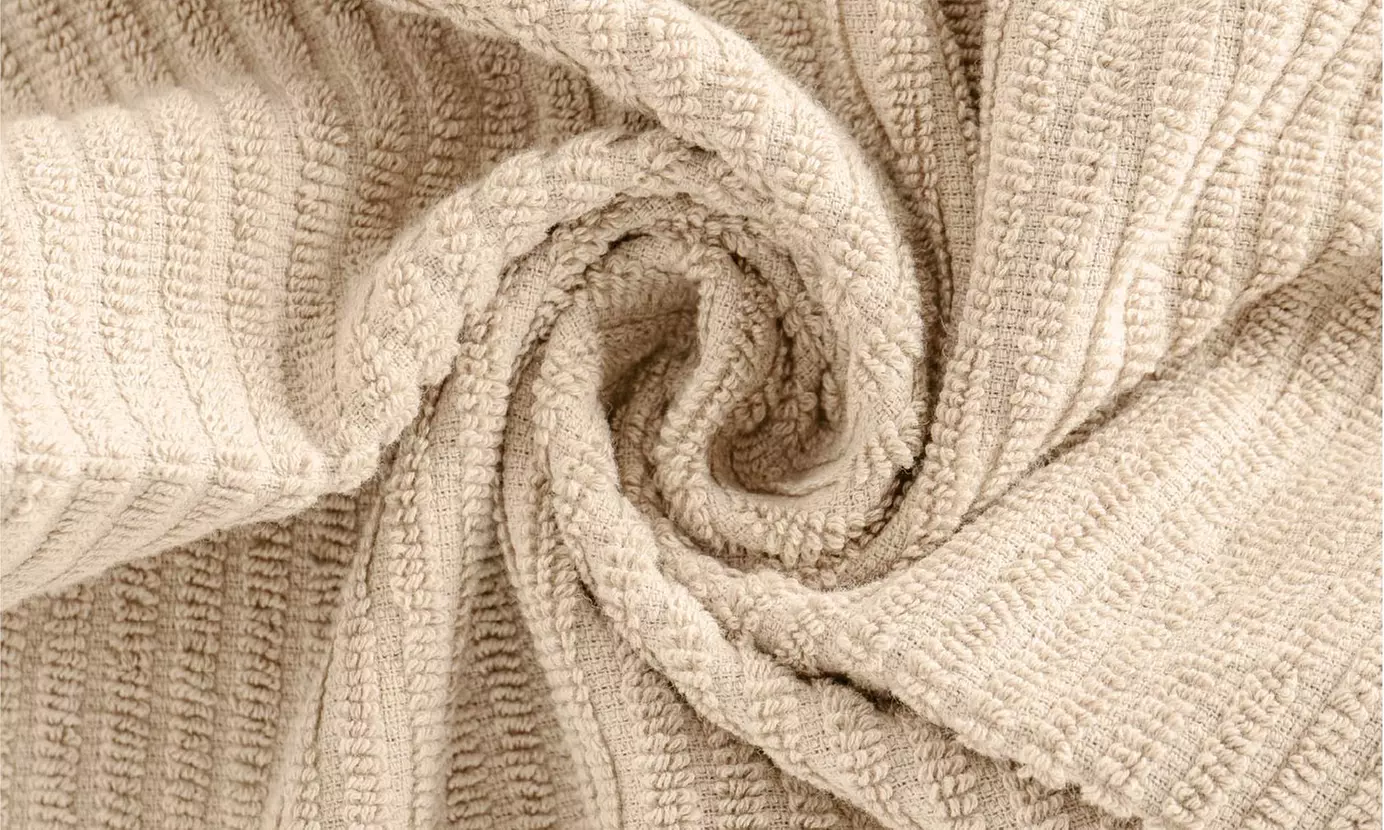 Juego de 5 toallas de 100 % algodón ultrasuave en color liso