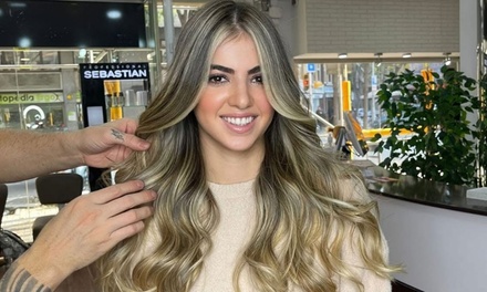 Haircut + Wash + Head Spa + and Blow-Dry - Sally Queen Salon