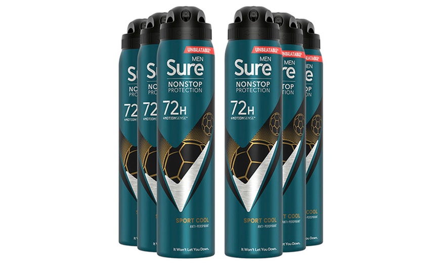 Image 9: Three or Six Sure Men's Antiperspirant Deodorants 250ml