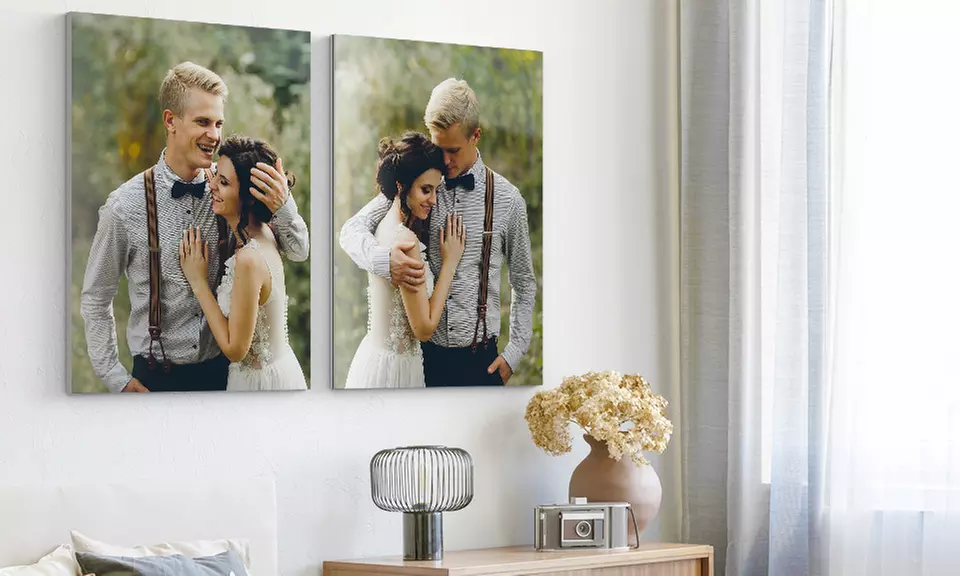 Foto-Metalldruck mit eigenem Bild