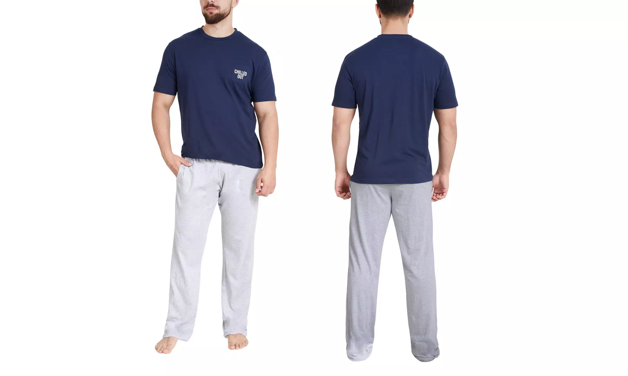 Men’s Cotton Blend Pyjama Set