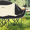 Image 3: Outsunny Double Camping Chair