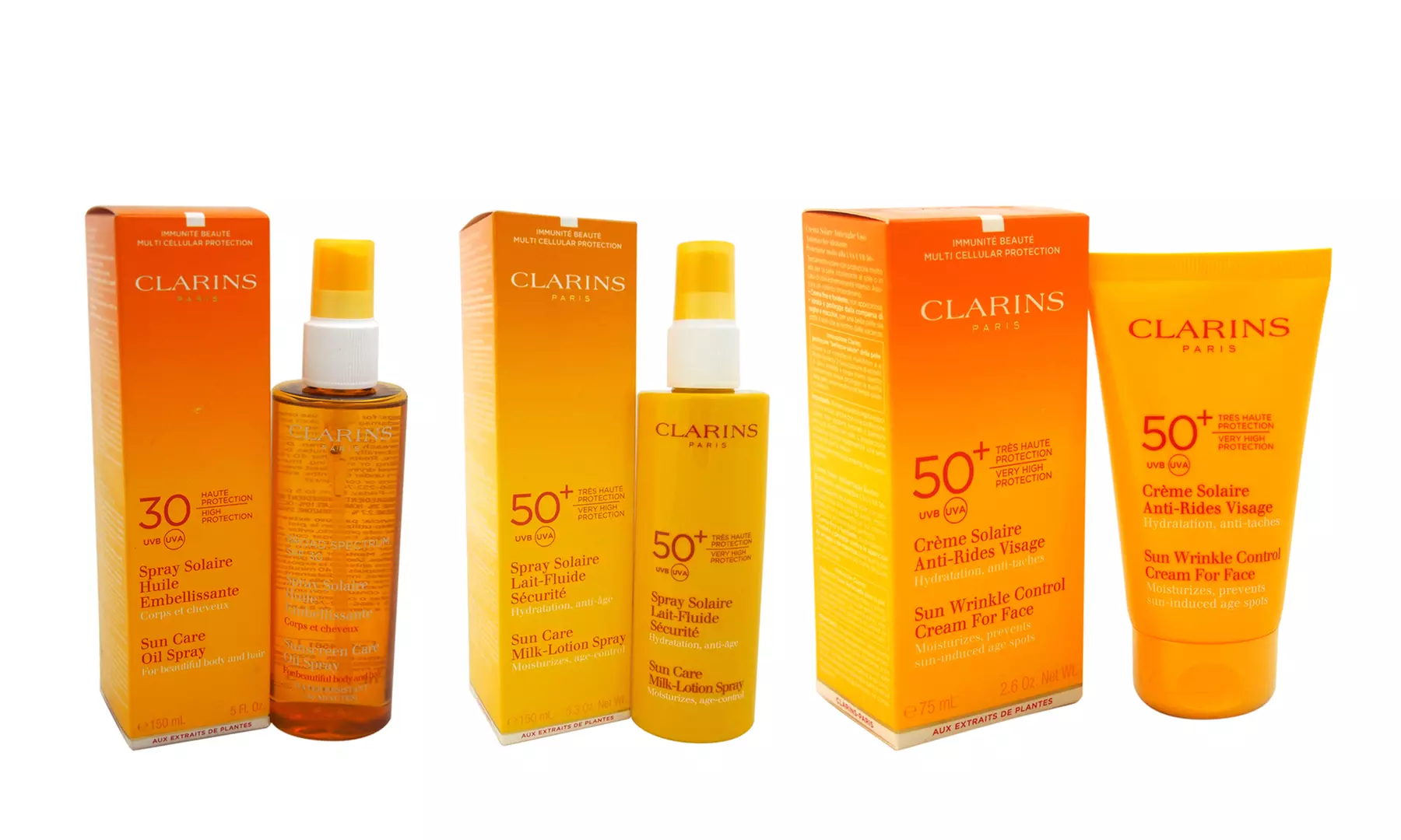 Clarins Sunscreen Care Sprays - Primary Image