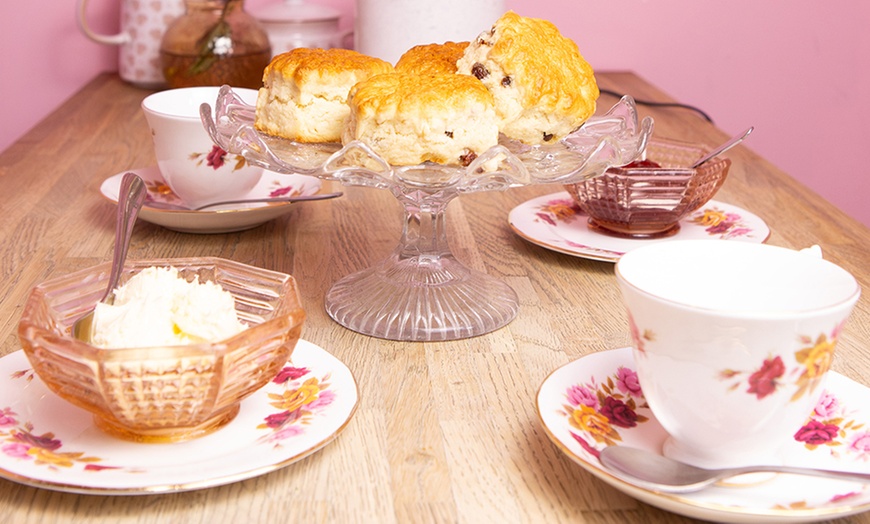 Image 3: Cream Tea for up to 4 People at a Cozy Café in Nottingham