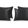 Image 16:  2-4 Pack Bridal Satin Hair Care Pillowcases Case for Hair Skin
