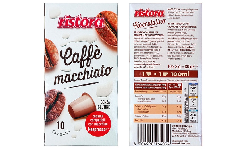 Image 20: 60 o 120 capsule Ristora compatibili con Nespresso