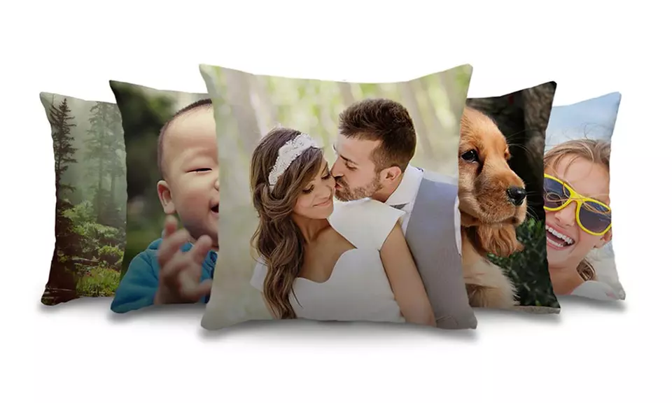 Square Throw Pillows with Custom Photos from Canvas on Demand (Up to 78% Off) - Primary Image