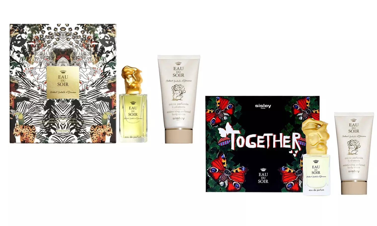 Set de fragancia Eau du Soir y crema corporal perfumada de Sisley