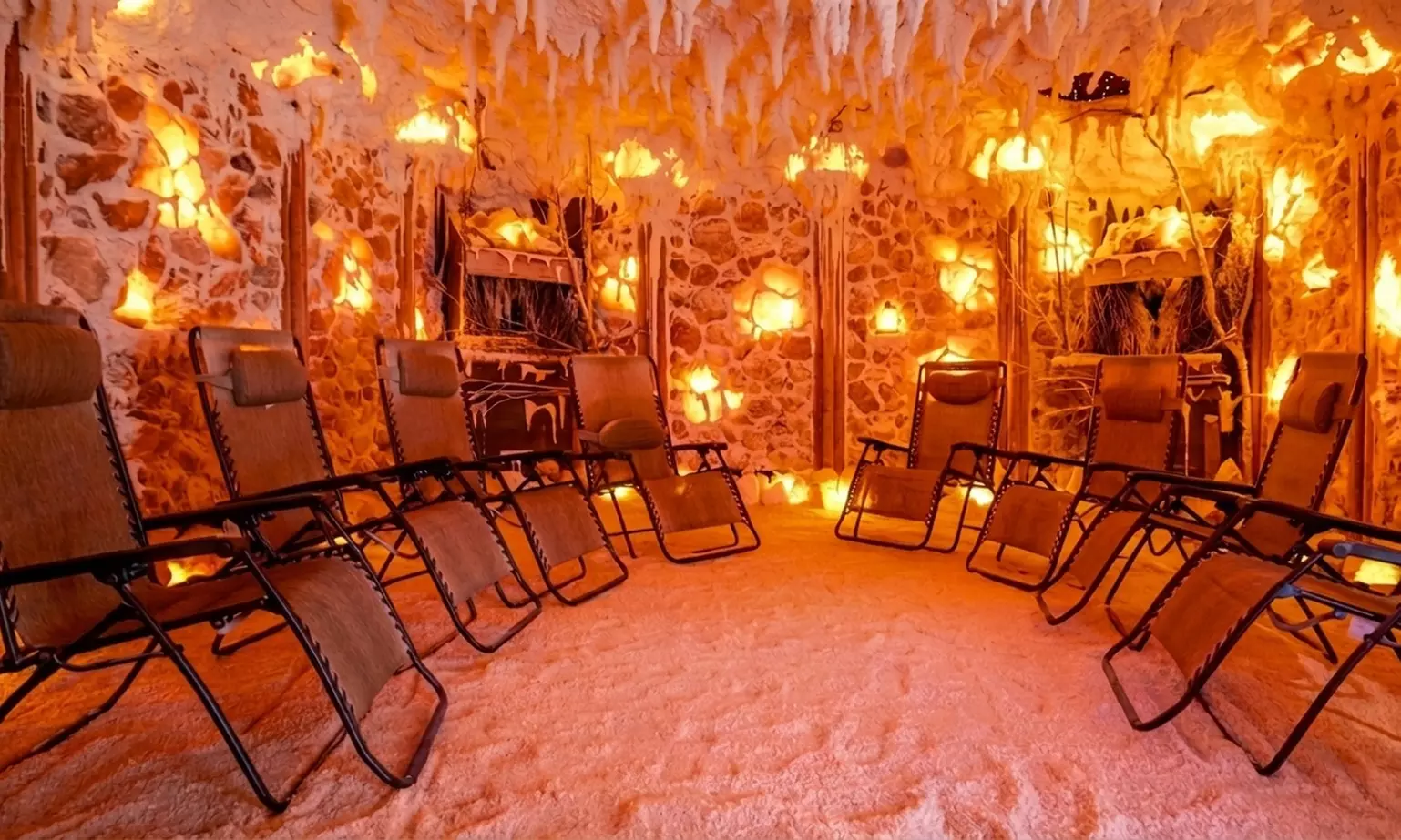 Unwind with One 45 Minute Himalayan Salt Cave for One or Two People