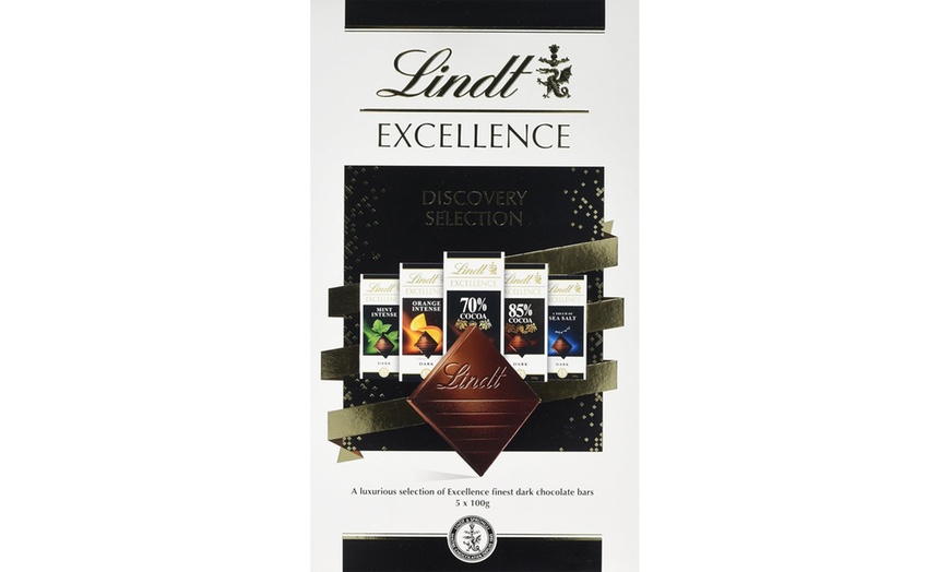 Image 2: Lindt Excellence Mixed Selection Chocolate Bars (Pack 12)