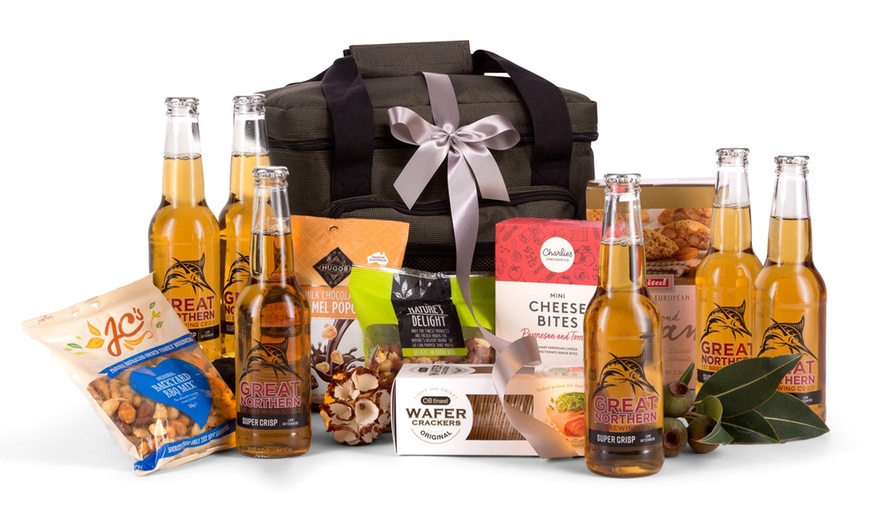 Image 2: Bath & Bubbles, Picnic, Beer, or Ideal Gift Hamper Options