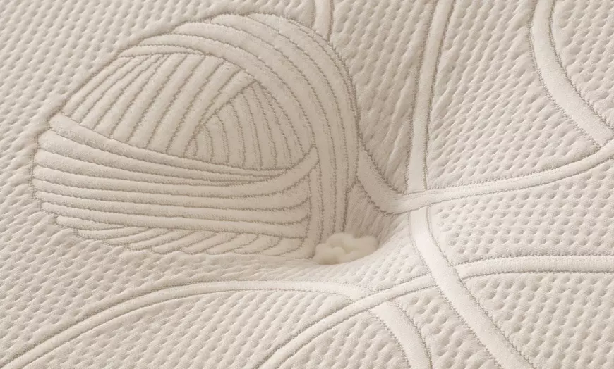 Image 3: Woollen Knit Pocket Sprung and Wool Fillings Mattress