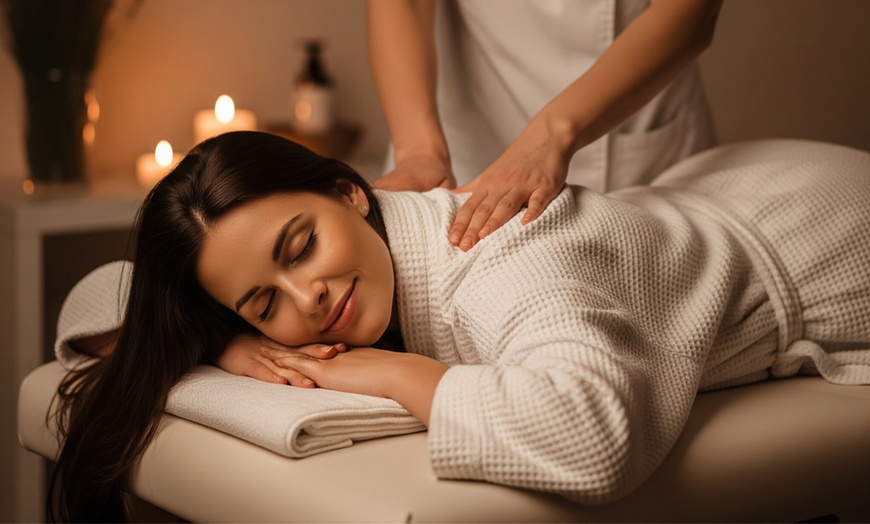 Image 1: 30-Minute Back Massage or One-Hour Relaxation Whole Body Massage