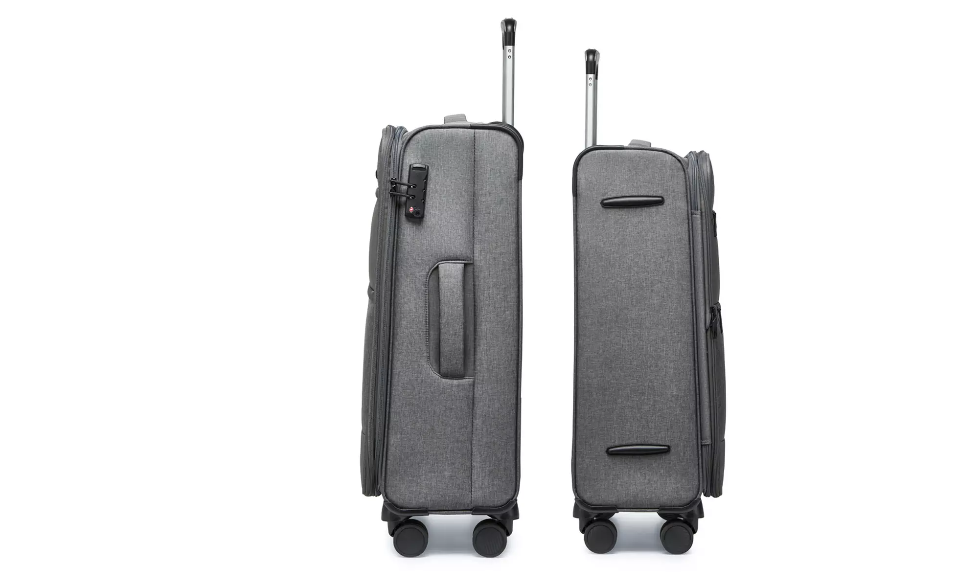 One- or Three-Piece British Traveller Luggage with TSA Lock & Wheels