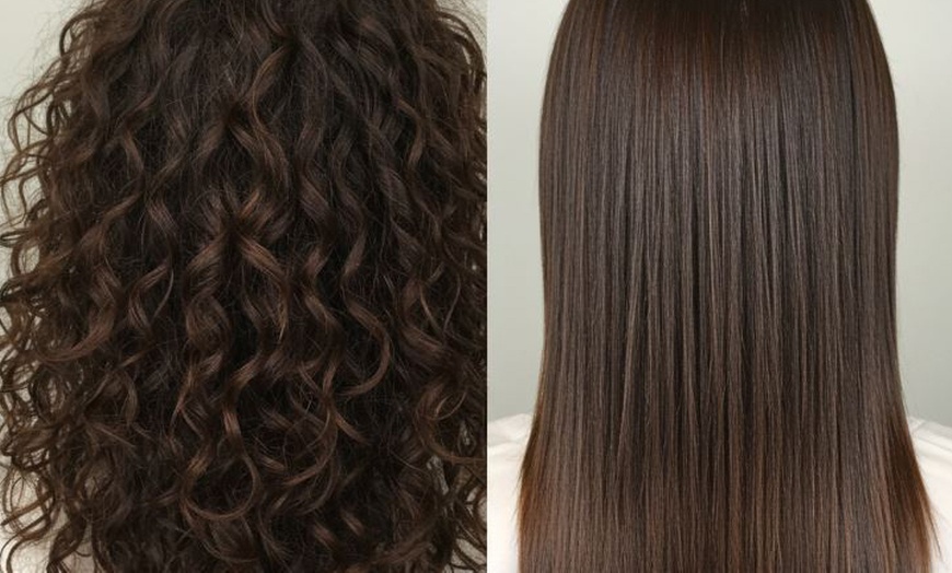 Image 2: Alisado de keratina con corte de puntas