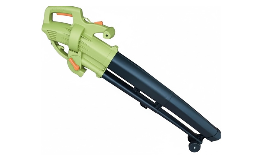 Image 3: Aspiratore soffiatore trituratore foglie 3 in 1 da 3000W