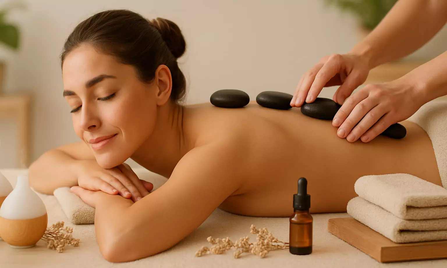 3Fusion (Massage, Hot stone, Aromatherapy) or One Prenatal Massage