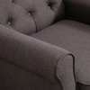 Image 3: HomCom High Back Armchair in choice of colours